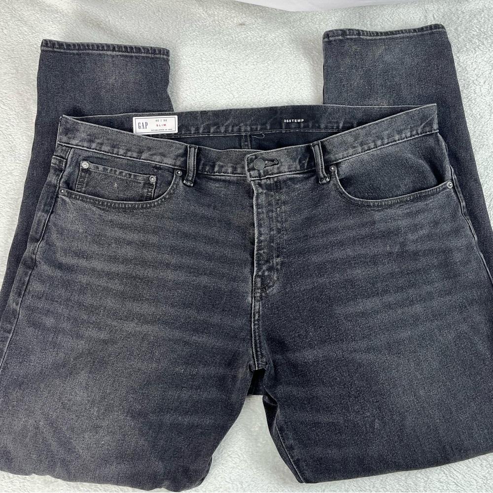 Gap Slim Jeans black 40/32